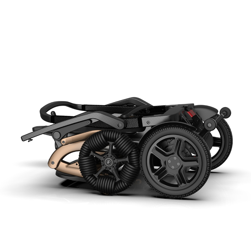 Carbon Fiber Comfortable Easy Control Electric Wheelchair