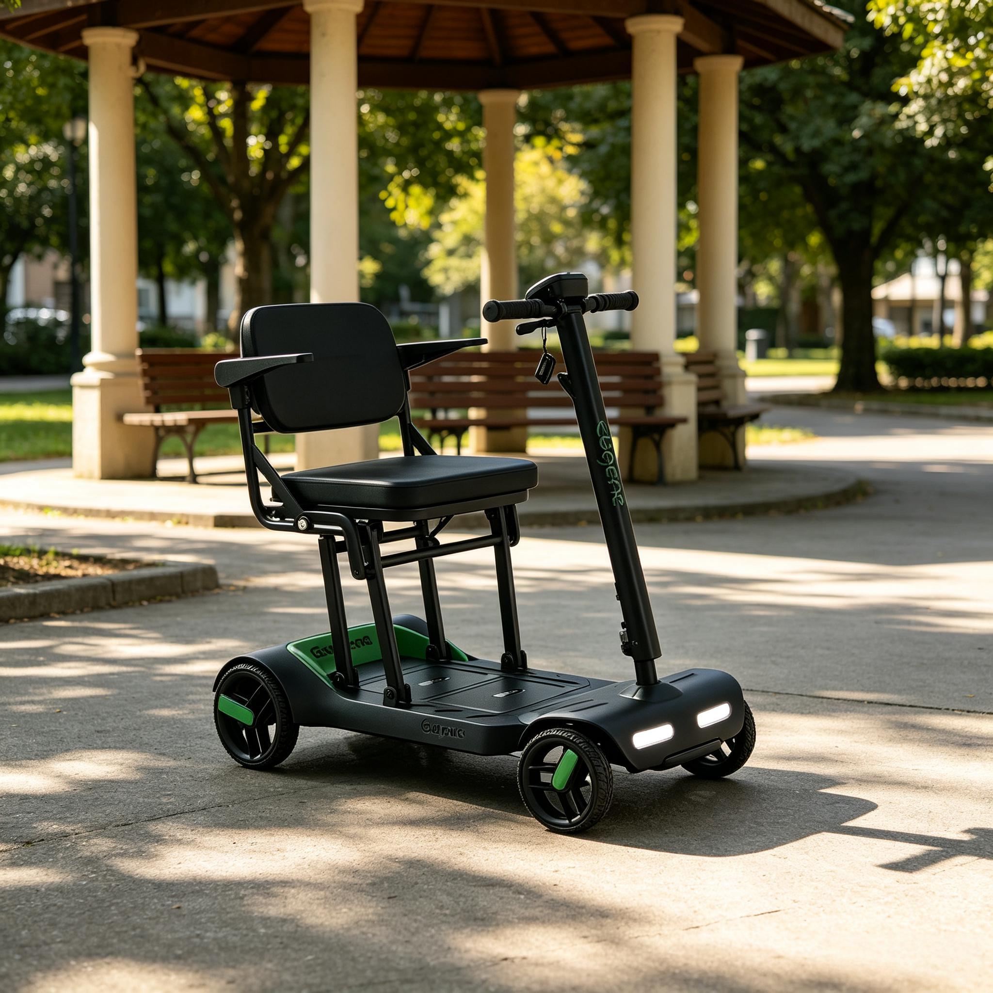 Ingenious Folding Design Adapts Diverse Scenarios to Facilitate Comfortable Senior Daily Travel