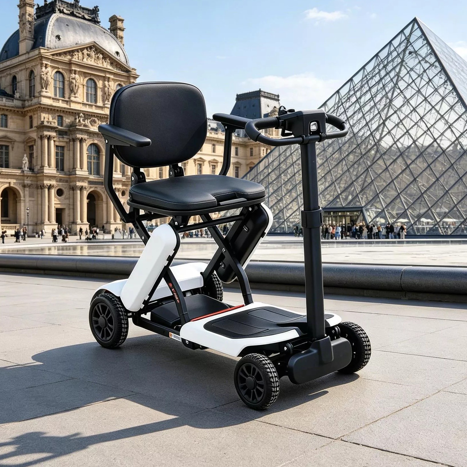 Folding Mobility Scooter: Convenient, Safe And Durable for Elderly Daily Use