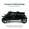 Magnesium Alloy Brushless Motor 4-Wheel Mobility Scooter with Smart NFC Unlock