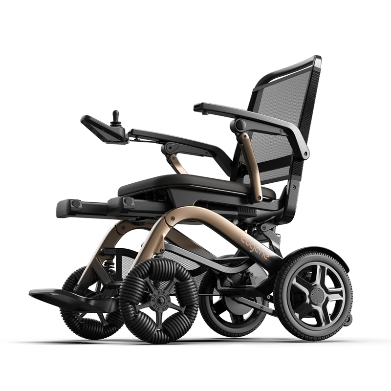 Carbon Fiber Comfortable Easy Control Electric Wheelchair